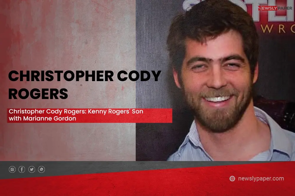 Christopher Cody Rogers Kenny Rogers' Son with Marianne Gordon