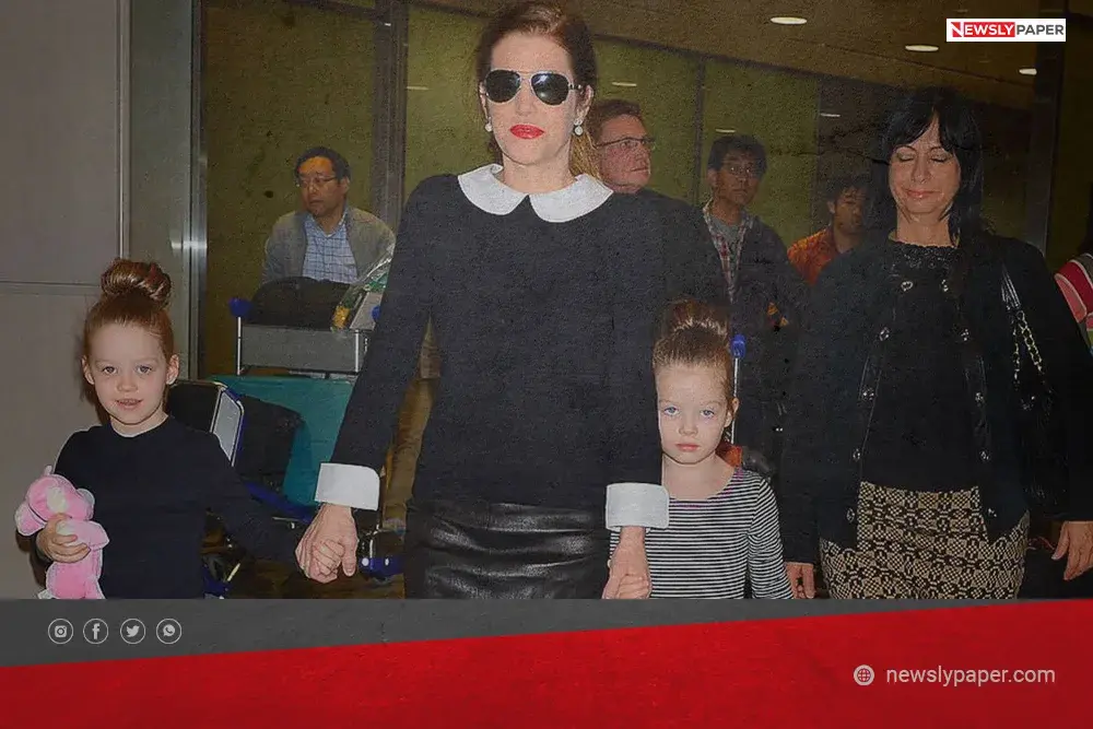 Lisa Marie Presley with daughters including Finley Aaron Love Lockwood